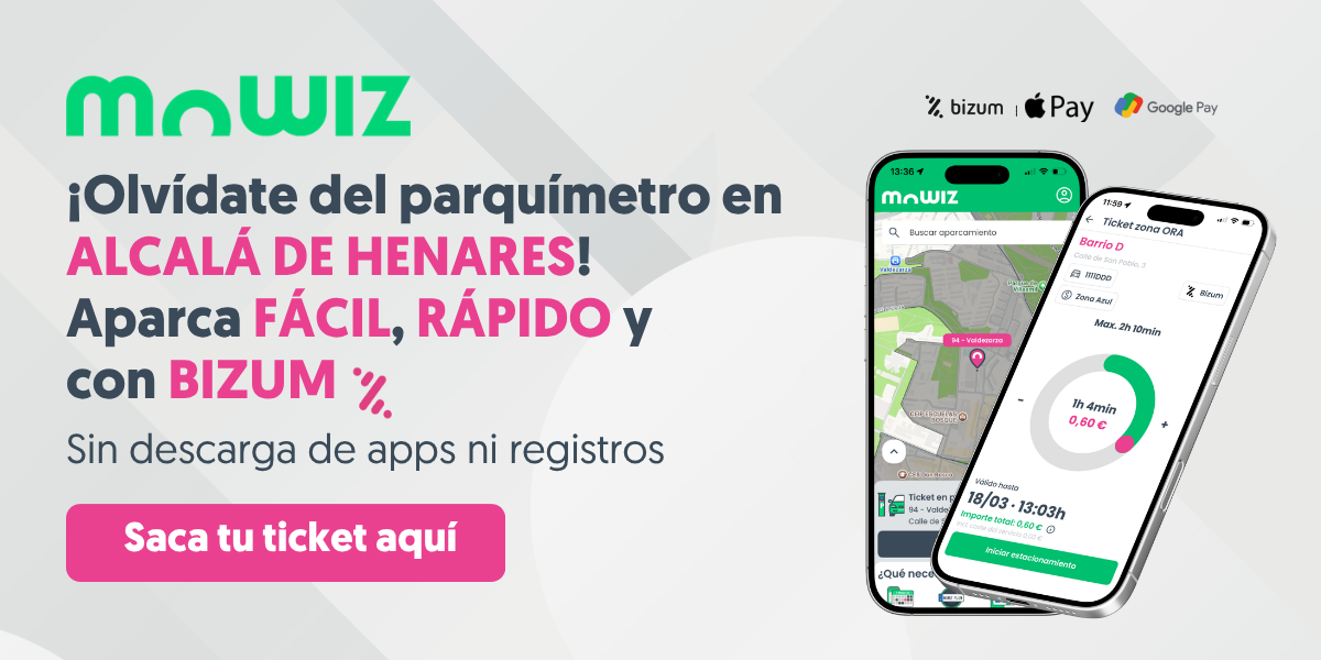 Parquímetro Alcalá de Henares